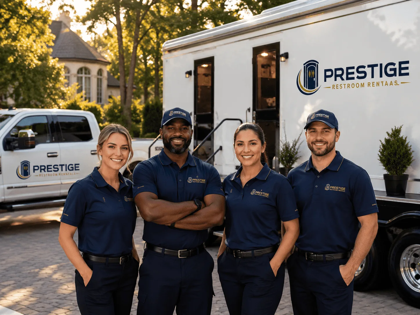 Trusted Luxury Portable Restrooms company in Bluffton, AR